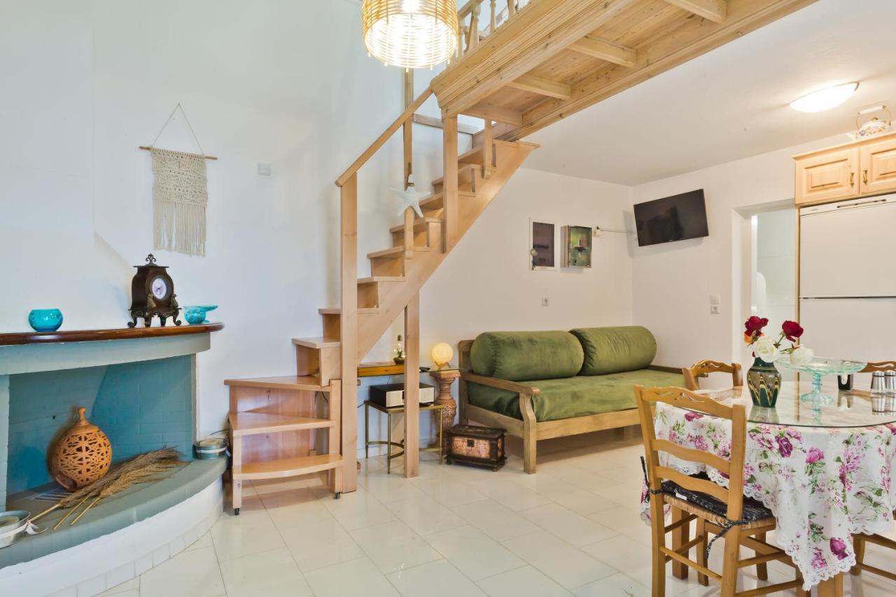 Mountain & Sea Villa Kyra Panagia ภายนอก รูปภาพ